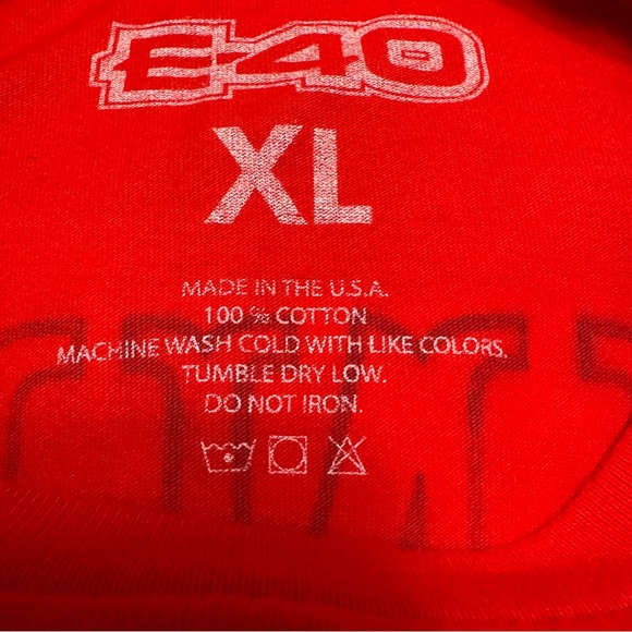 E-40 Bang Bang Niner Gang San Fransisco 49ers XL Shirt - Picture 3 of 7